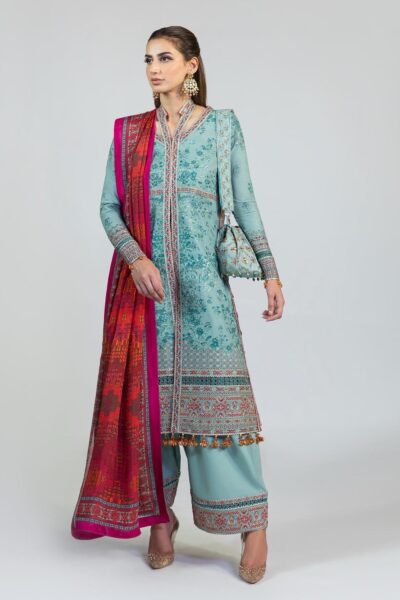 Hussain Rehar - Roshan Luxury Lawn Collection 2023 - Sosaan