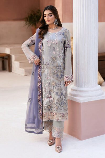 Ramsha - Arzoo Chiffon Collection 2025 Vol-01 - U-102