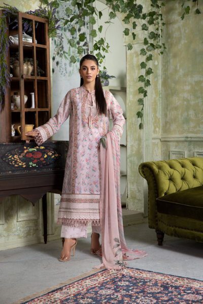 Sobia Nazir -  Vital Lawn Collection 2025 Vol-02 - 04A