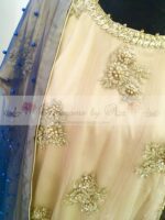Royal Gold Net Dress - Blossoms by Azz