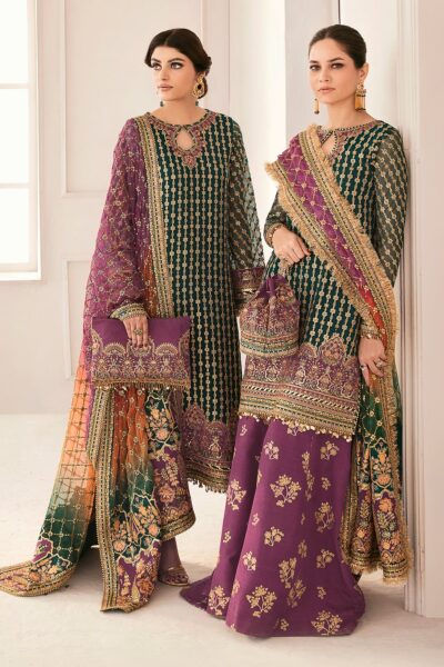 Baroque - Chantelle Embroidered Formals Collection 2023 Vol-11 - D06