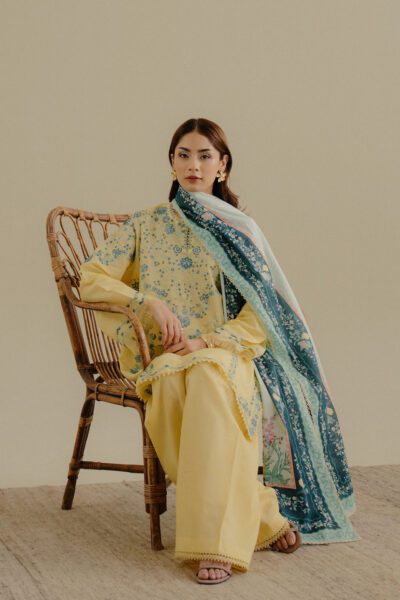 Zara Shahjahan - Coco Embroidered Lawn Collection 2025 Vol-02 - 7B Velin