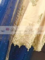 Royal Gold Net Dress - Blossoms by Azz