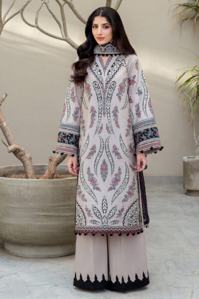 Jazmin - Shahkaar Luxury Eid Lawn Collection 2025 - D7