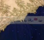 Royal Gold Net Dress - Blossoms by Azz
