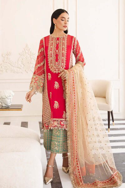 Serene Premium - Mashal-e-Mahtaab Luxury Chiffon Collection 2022 - S-1056 Tasawur