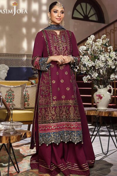 Asim Jofa - Eid Luxury Lawn Collection 2023 - AJLR-31