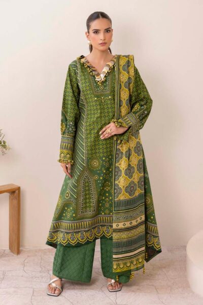 Gul Ahmed - Ajrak Lawn Collection 2025 - CL-52635