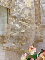 Organza Outfit With Hand & Gota Work - Blossoms by Azz
