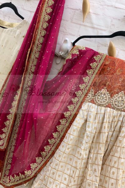 Wedding Wear Gharara Outfit - Blossoms by Azz