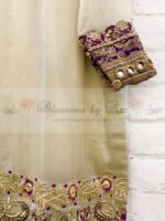 Gota & Resham Work Gharara Outfit - Blossoms by Azz