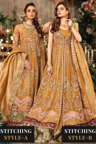 Maria B - Mbroidered Wedding Collection 2024 - D-07