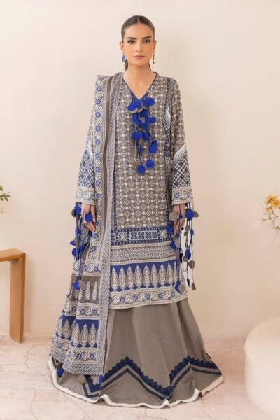 Gul Ahmed - Ajrak Lawn Collection 2025 - CL-52638