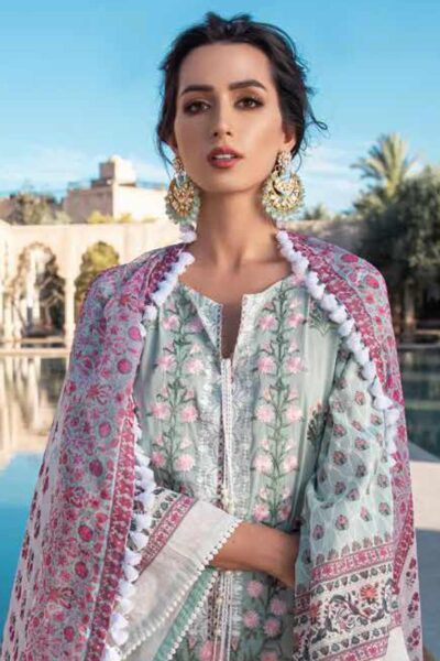 Sobia Nazir - Vital Lawn 2020 Vol 1 - 3 A - Blossoms by Azz