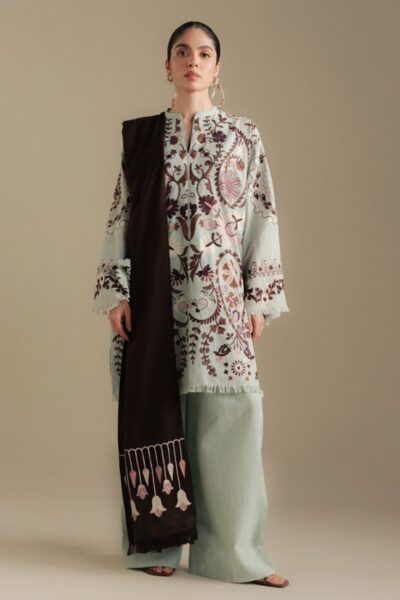 Zara Shahjahan - Coco Winter Collection 2025 - D-07 A Breeze